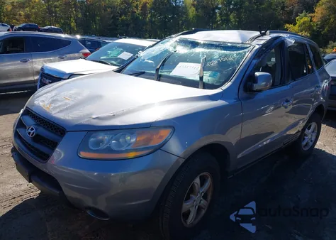 2008 Hyundai Santa Fe Gls z USA, uszkodzony, nr VIN 5NMSG73D88H152955